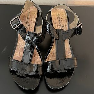 Women’s black wedges sz 8.5